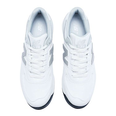 ニューバランスゴルフ　574 v3 SL スパイクレス ゴルフシューズ UGS574 S3 WHITE/GRAY　2025年モデル WHITE/GRAY（S3）