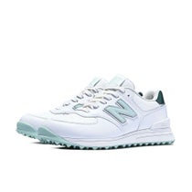 ニューバランスゴルフ　574 v3 SL レディース スパイクレス ゴルフシューズ WGS574 Q3 WHITE/GREEN　2025年モデル
