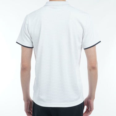 アドミラル Admiral　メンズ ロゴジャガード 半袖 ポロシャツ ADMA502　2025年モデル 詳細3