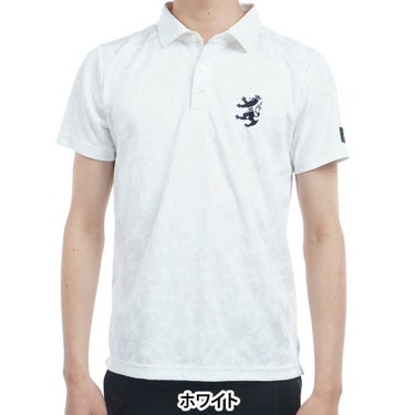 アドミラル Admiral　メンズ ランパント ジャガード 半袖 ポロシャツ ADMA513　2025年モデル 詳細2