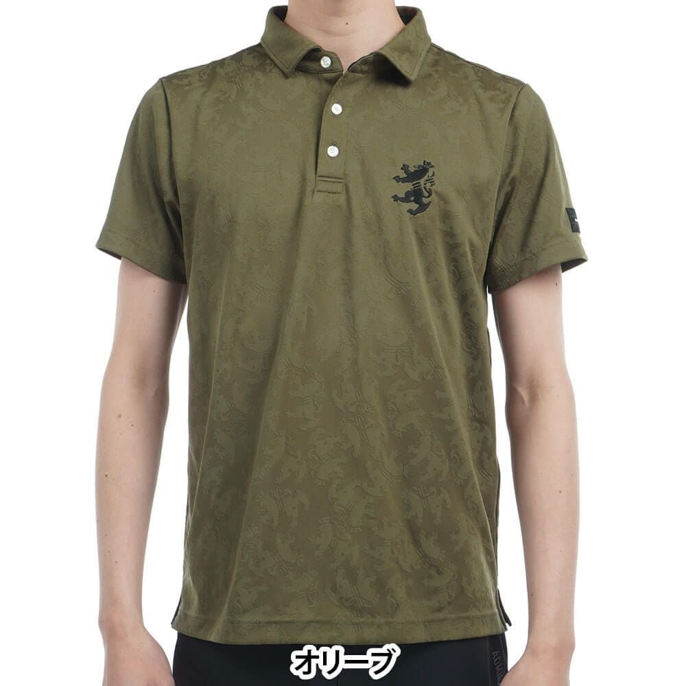 アドミラル Admiral　メンズ ランパント ジャガード 半袖 ポロシャツ ADMA513　2025年モデル 詳細11