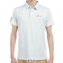 アドミラル Admiral　メンズ 小紋柄 プリント 半袖 ポロシャツ ADMA515　2025年モデル