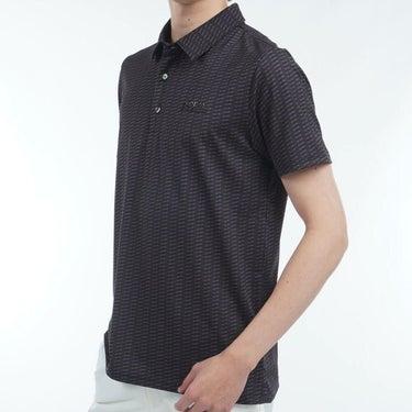 アドミラル Admiral　メンズ 小紋柄 プリント 半袖 ポロシャツ ADMA515　2025年モデル 詳細7