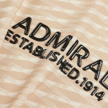 アドミラル Admiral　メンズ 小紋柄 プリント 半袖 ポロシャツ ADMA515　2025年モデル 詳細13