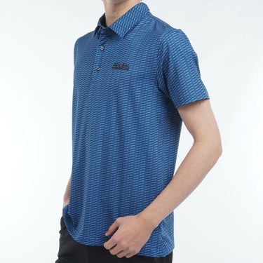 アドミラル Admiral　メンズ 小紋柄 プリント 半袖 ポロシャツ ADMA515　2025年モデル 詳細16