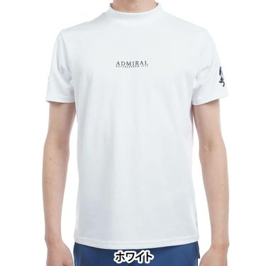 アドミラル Admiral　メンズ フラッグ 半袖 モックネックシャツ ADMA516　2025年モデル 詳細2