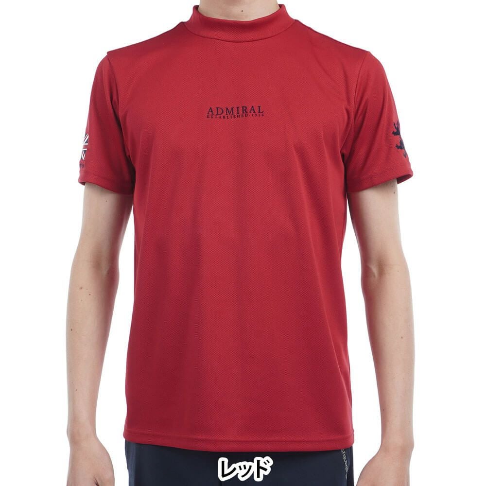 アドミラル Admiral　メンズ フラッグ 半袖 モックネックシャツ ADMA516　2025年モデル 詳細11