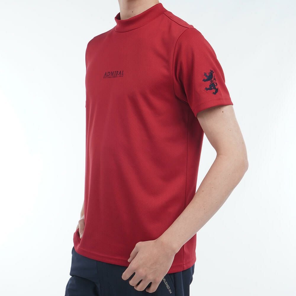 アドミラル Admiral　メンズ フラッグ 半袖 モックネックシャツ ADMA516　2025年モデル 詳細13