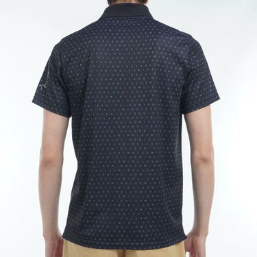 アドミラル Admiral　メンズ モノグラムプリント スパッシー 半袖 ポロシャツ ADMA526　2025年モデル 詳細6