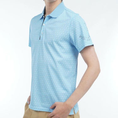 アドミラル Admiral　メンズ モノグラムプリント スパッシー 半袖 ポロシャツ ADMA526　2025年モデル 詳細14