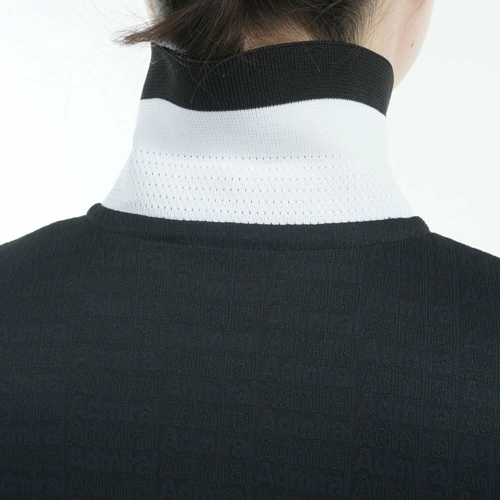 アドミラル Admiral　レディース ロゴジャガード 半袖 ポロシャツ ADLA508　2025年モデル 詳細9