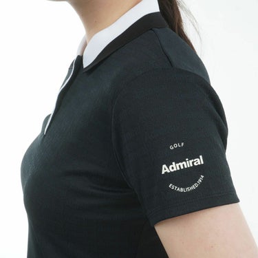 アドミラル Admiral　レディース ロゴジャガード 半袖 ポロシャツ ADLA508　2025年モデル 詳細10