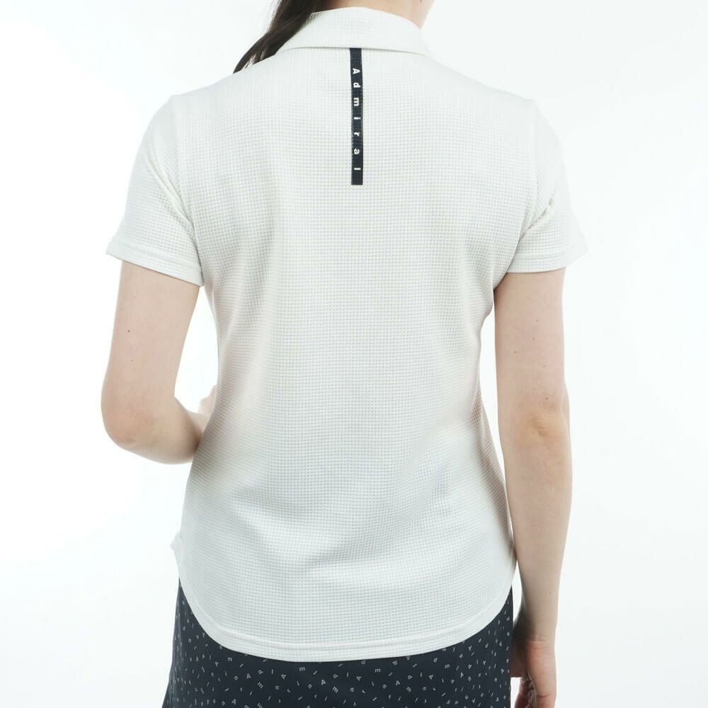 アドミラル Admiral　レディース 接触冷感 ワンポイント 半袖 ポロシャツ ADLA525　2025年モデル 詳細3
