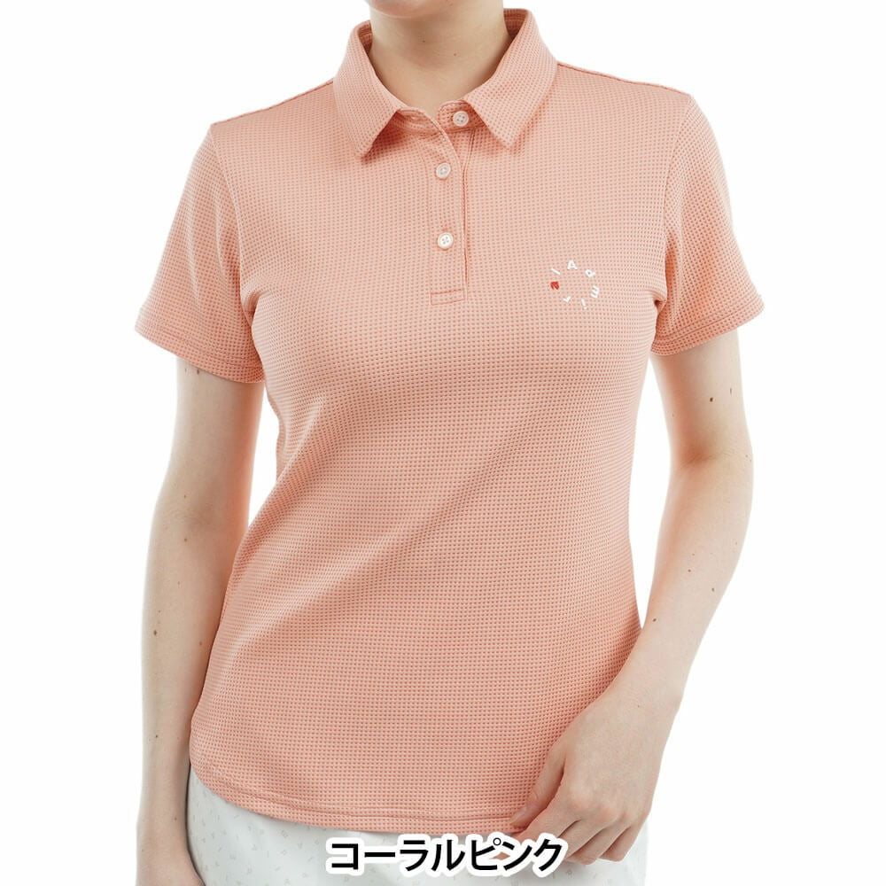 アドミラル Admiral　レディース 接触冷感 ワンポイント 半袖 ポロシャツ ADLA525　2025年モデル 詳細8