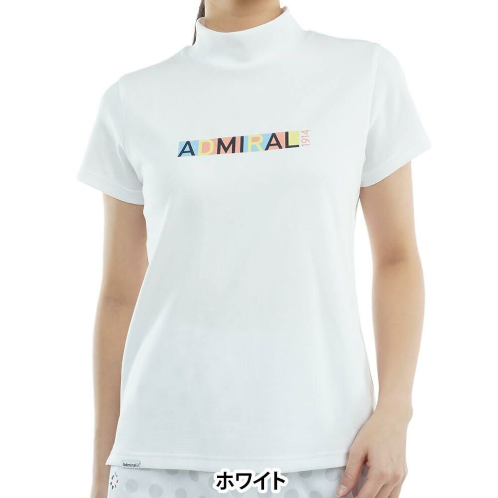 アドミラル Admiral レディース CARAT ドライ 半袖 モックネックシャツ ADLA532 2025年モデル