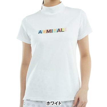 アドミラル Admiral　レディース CARAT ドライ 半袖 モックネックシャツ ADLA532　2025年モデル 詳細2