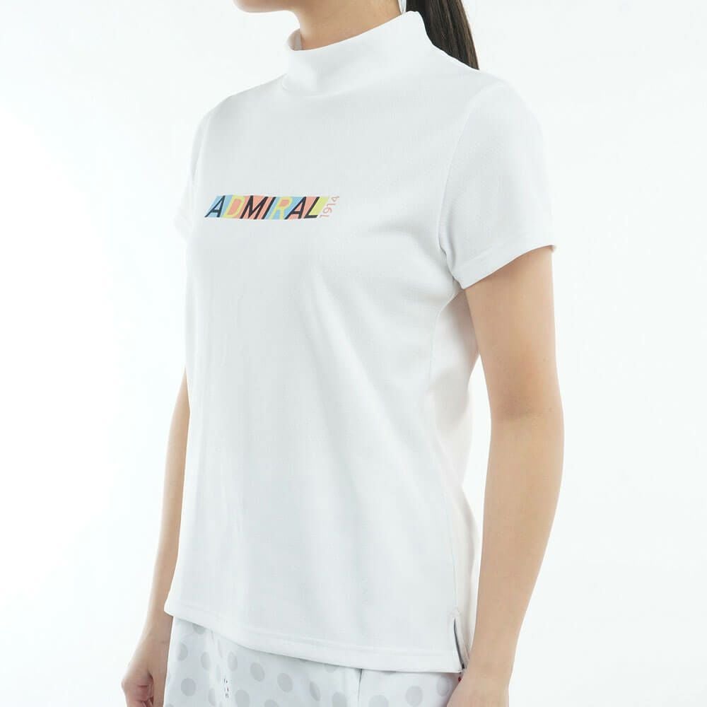 アドミラル Admiral　レディース CARAT ドライ 半袖 モックネックシャツ ADLA532　2025年モデル 詳細4