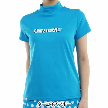 アドミラル Admiral　レディース CARAT ドライ 半袖 モックネックシャツ ADLA532　2025年モデル 詳細8