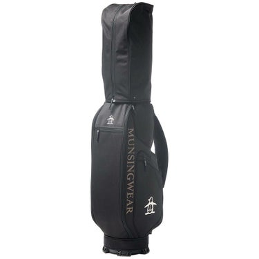 マンシングウェア Munsingwear　メンズ ファブリック キャディバッグ MG5SCB02M BK ブラック　2025年モデル 詳細4