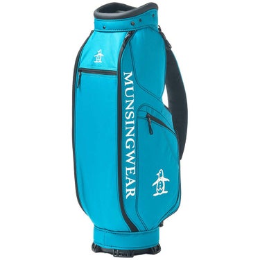 マンシングウェア Munsingwear　メンズ ファブリック キャディバッグ MG5SCB02M BL ブルー　2025年モデル 詳細2