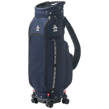 マンシングウェア Munsingwear　メンズ キャスター付き キャディバッグ MG5SCB03M NV ネイビー　2025年モデル 詳細2