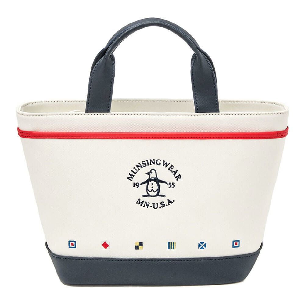 マンシングウェア Munsingwear　レディース 保冷 カートバッグ MG5STT41L WH ホワイト　2025年モデル 詳細1