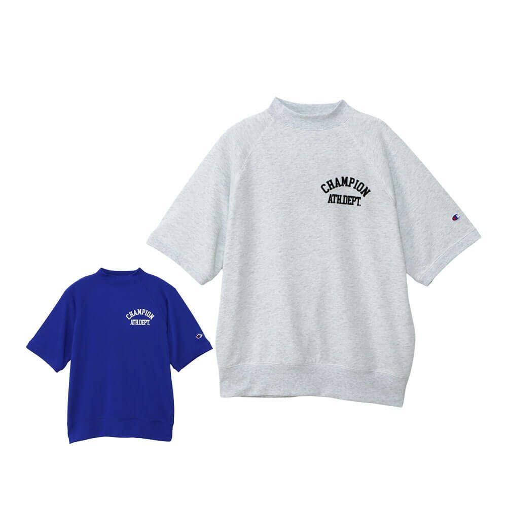 チャンピオンゴルフ ChampionGOLF　メンズ 半袖 スウェット モックネックシャツ C3-BG003　2025年モデル 詳細1