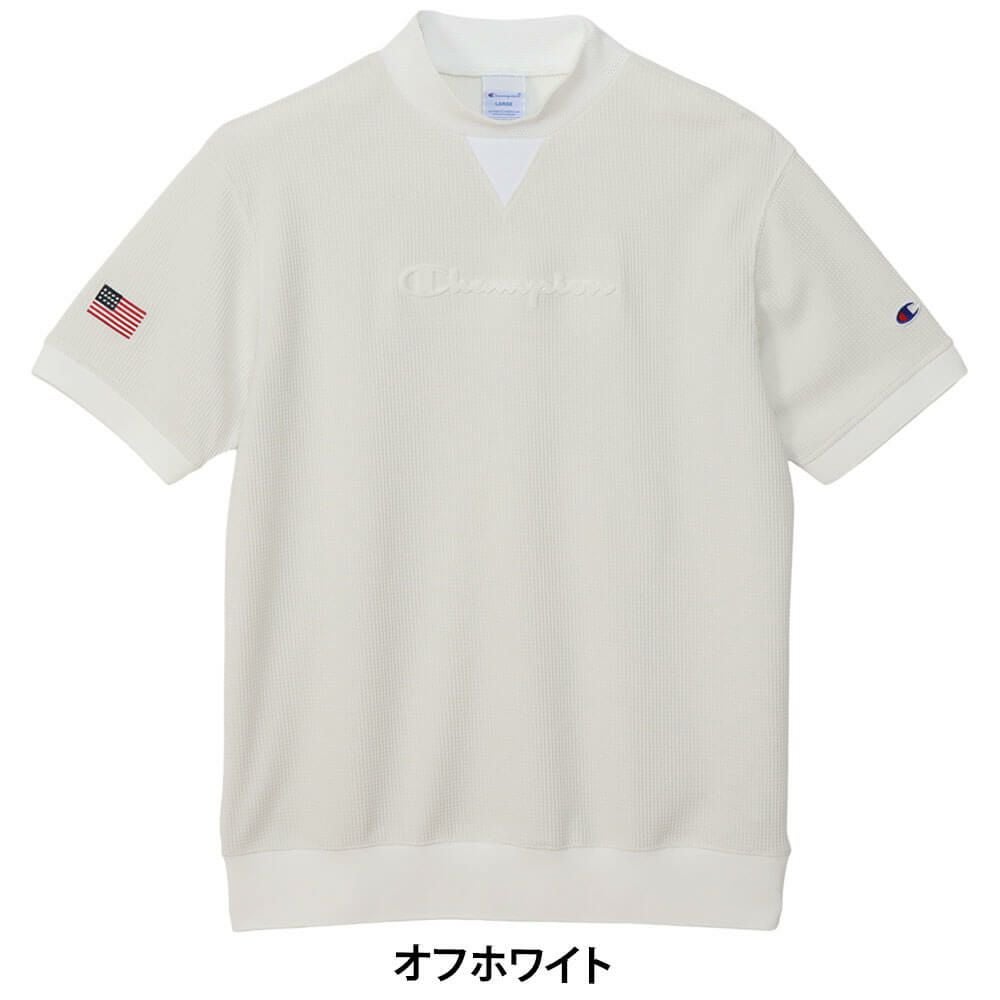 チャンピオンゴルフ ChampionGOLF　メンズ 半袖 モックネックシャツ C3-BG301　2025年モデル 詳細2