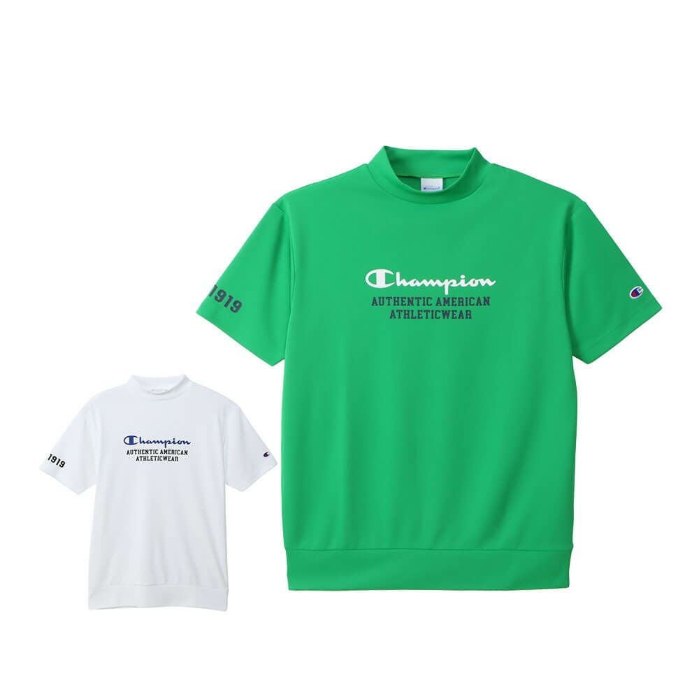 チャンピオンゴルフ（champion GOLF） 半袖 ハイネックシャツ メンズ