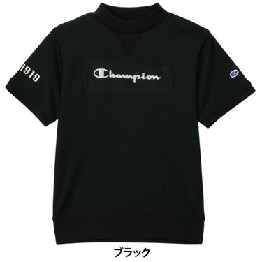 チャンピオンゴルフ ChampionGOLF　レディース 半袖 モックネックシャツ CW-BG301　2025年モデル 詳細2