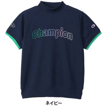 チャンピオンゴルフ ChampionGOLF　レディース 半袖 モックネックシャツ CW-BG304　2025年モデル 詳細2