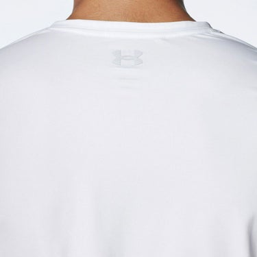 アンダーアーマー UNDER ARMOUR　メンズ UAアイソチル フィッティド 長袖 Vネック インナーシャツ 1384824 100 ホワイト　2025年モデル 詳細5