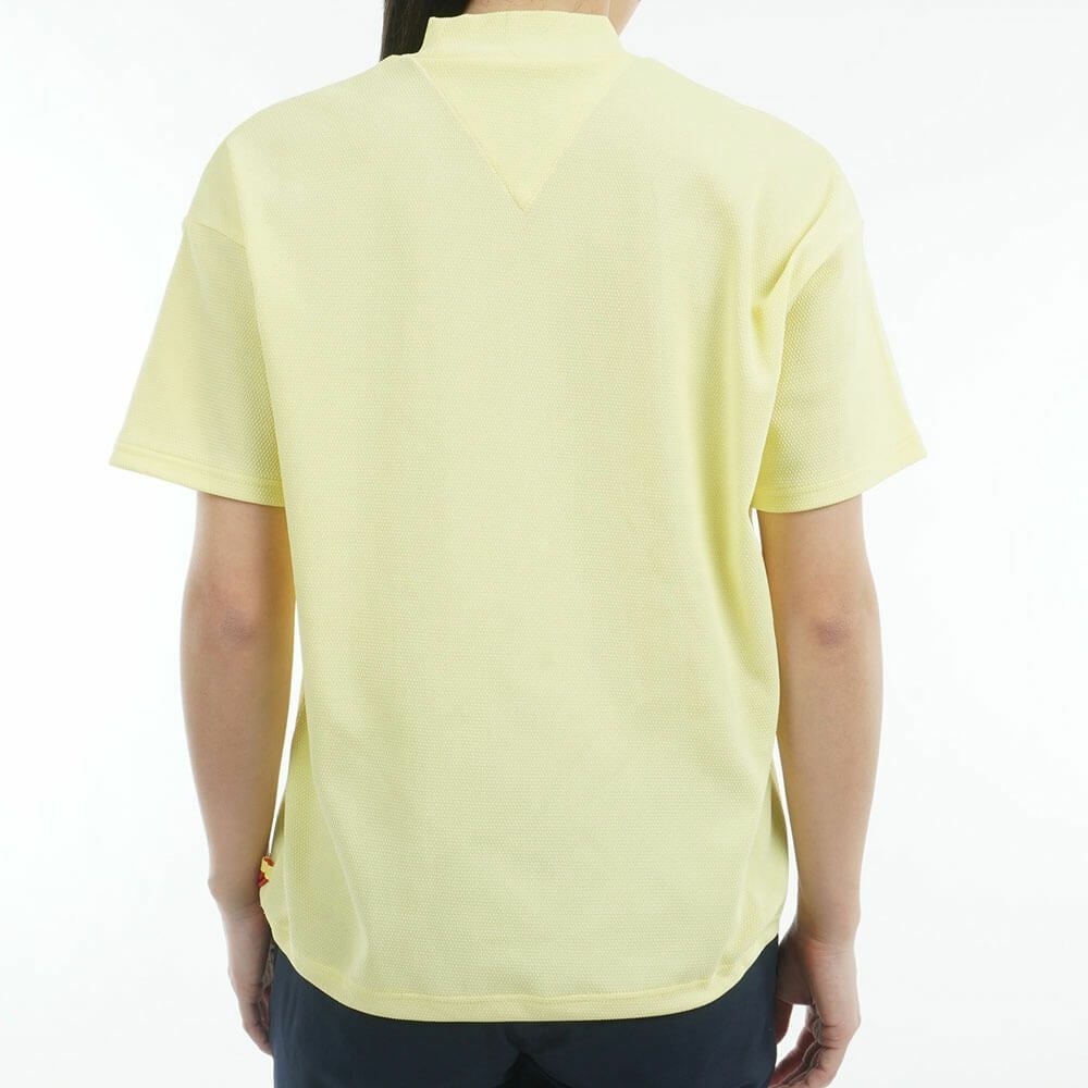 トミー ヒルフィガー ゴルフ　レディース マルチフラッグ リラックス 半袖 モックネックシャツ THLA501　2025年モデル 詳細19