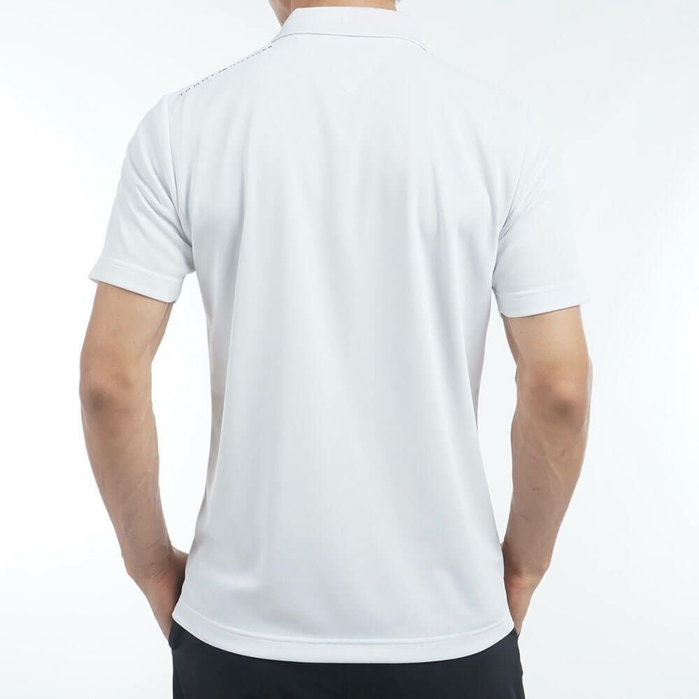 トミー ヒルフィガー ゴルフ　メンズ ベーシックフラッグ 半袖 ポロシャツ THMA493　2025年モデル 詳細3