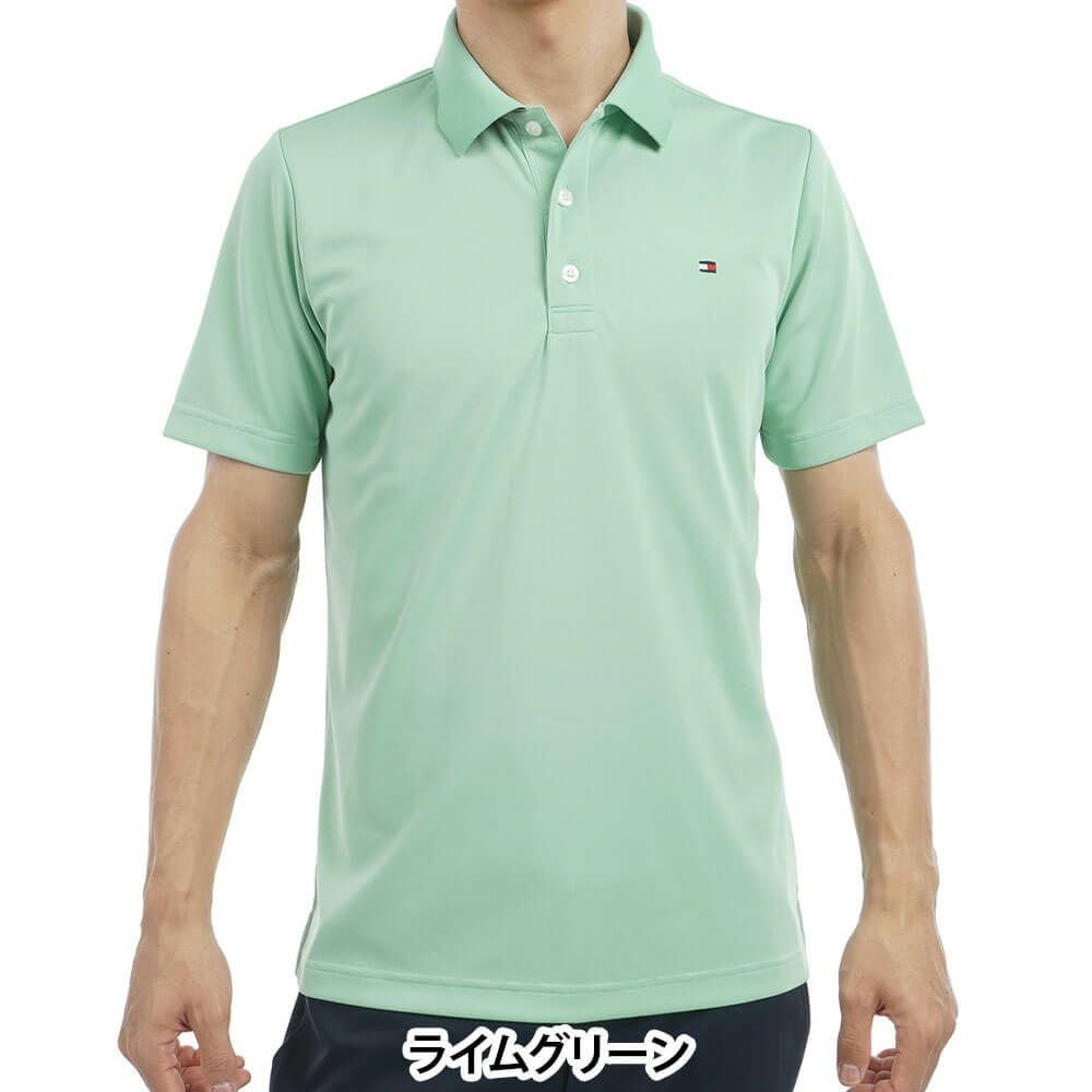 トミー ヒルフィガー ゴルフ　メンズ ベーシックフラッグ 半袖 ポロシャツ THMA493　2025年モデル 詳細15