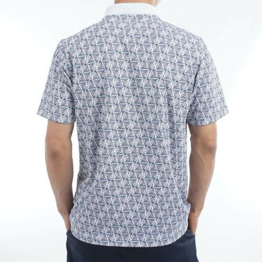 トミー ヒルフィガー ゴルフ　メンズ ヨットプリント 半袖 ポロシャツ THMA519　2025年モデル 詳細3