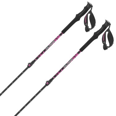 サロモン SALOMON　QST CARBON S3 キューエスティー カーボン S3 Black/Sugar Plum　スキーストック 2024-2025 詳細2