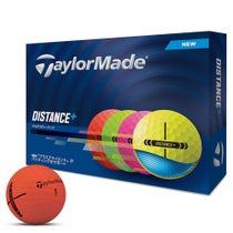 テーラーメイド　DISTANCE＋ ゴルフボール 2025年モデル　1ダース（12球入り）　マルチカラー