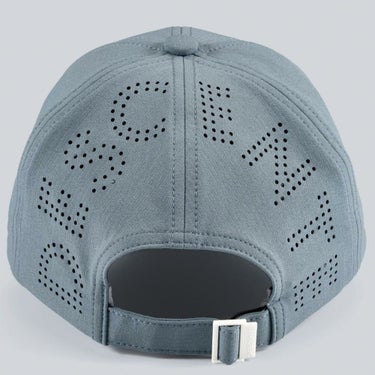 デサントゴルフ DESCENTE GOLF　レディース ナイロン ピケ パンチング ロゴ キャップ DG5SCP00L BL00 ブルー 詳細2