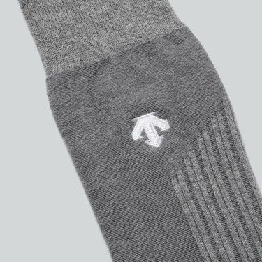 デサントゴルフ DESCENTE GOLF　レディース リンクス柄 ハイソックス DG5SSO02L GY00 グレー 詳細2