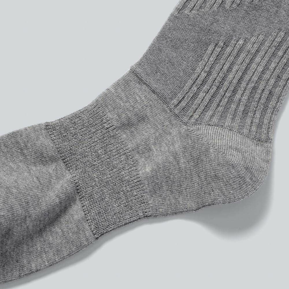 デサントゴルフ DESCENTE GOLF　レディース リンクス柄 ハイソックス DG5SSO02L GY00 グレー 詳細3