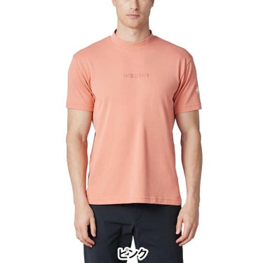 デサントゴルフ DESCENTE GOLF　メンズ ベア 鹿の子 半袖 モックネックシャツ DG5SHS06M　2025年モデル 詳細4