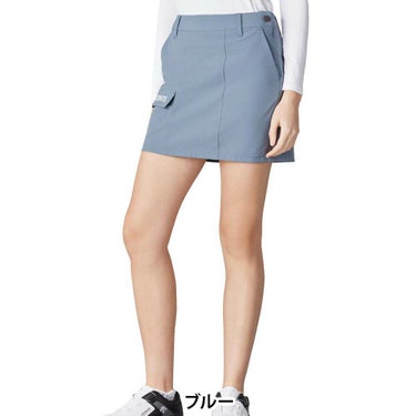 デサントゴルフ DESCENTE GOLF　レディース シャドー ストライプ ピケ インナーパンツ付き スカート DG5SSK01L　2025年モデル 詳細4