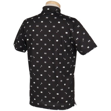 フィラ FILA　メンズ フラワー柄 ロゴ刺繍 半袖 ポロシャツ 744-671Y　2024年モデル 詳細3