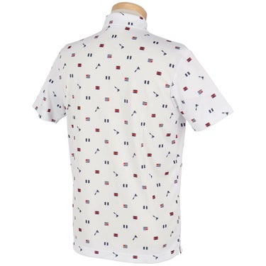 フィラ FILA　メンズ フラワー柄 ロゴ刺繍 半袖 ポロシャツ 744-671Y　2024年モデル 詳細11