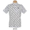 フィラ FILA　メンズ 総柄プリント ストレッチ 半袖 ポロシャツ 744-674Y　2024年モデル 詳細8