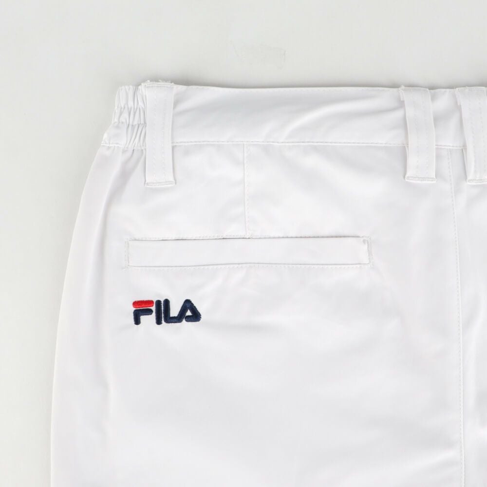 フィラ FILA　メンズ ドット柄 ロゴ刺繍 半袖 ポロシャツ 744-679Y　2024年モデル 詳細13