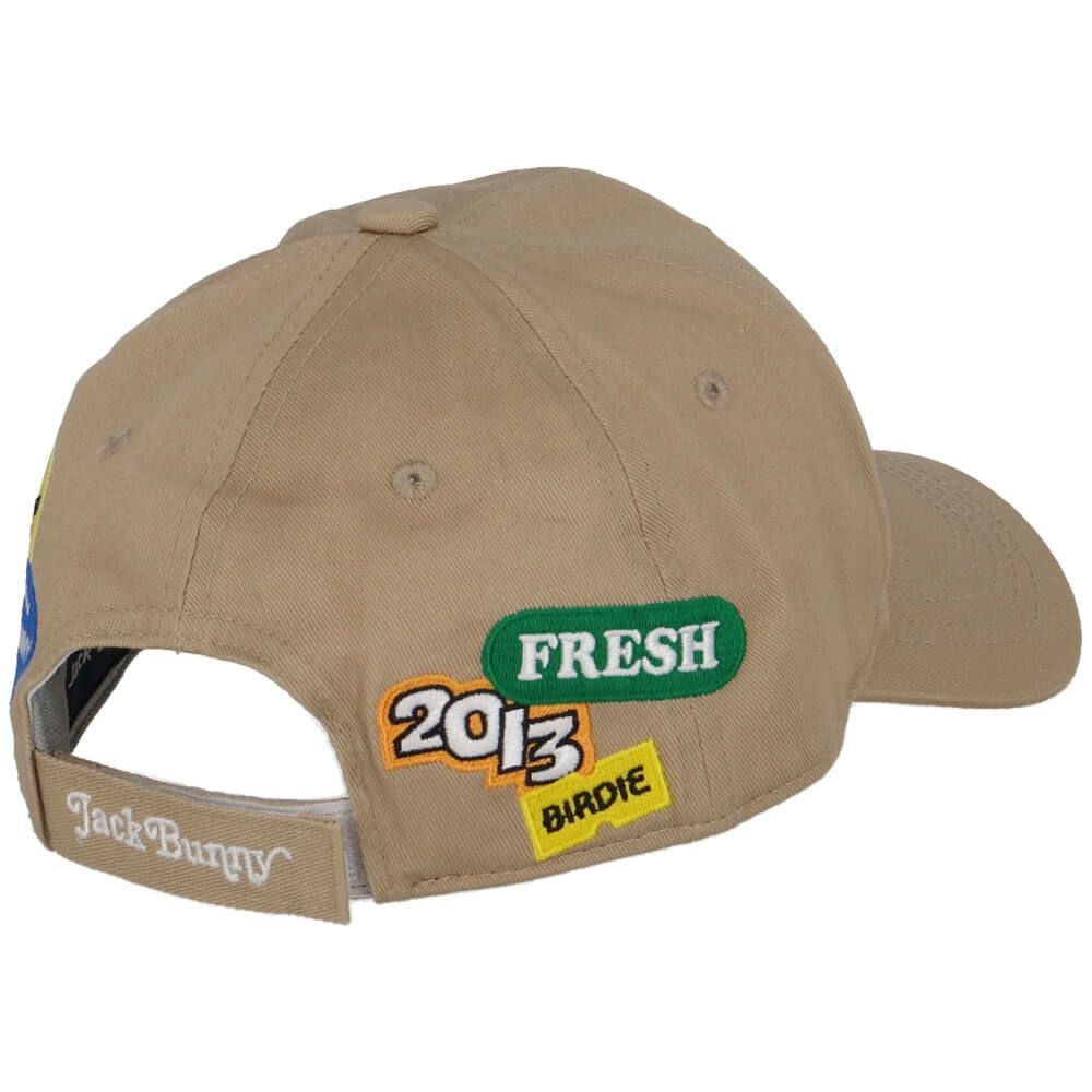 ジャックバニー Jack Bunny!!　ツイル キャップ 262-5187301 040 ベージュ　2025年モデル 詳細3