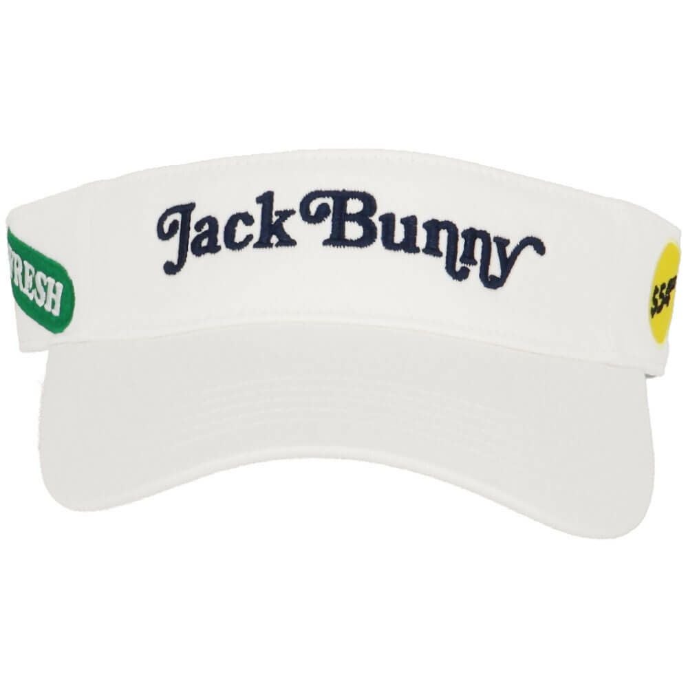 ジャックバニー Jack Bunny!!　ツイル バイザー 262-5187302 030 ホワイト　2025年モデル 詳細4