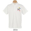 ジャックバニー Jack Bunny!!　メンズ ロゴデザイン フルダルメッシュ 半袖 ポロシャツ 262-5160301　2025年モデル 詳細2